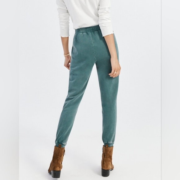 NWT SOMETHING NAVY | Tie Waist Joggers M/L - Picture 5 of 6